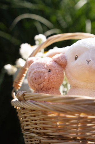 Little Dutch, Przytulanka Świnka 25 cm Little Farm