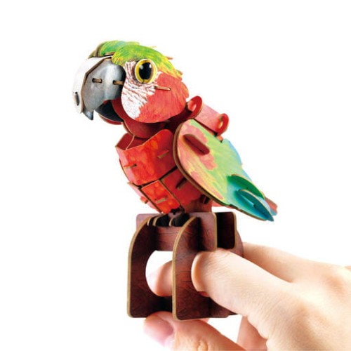 MieEdu Puzzle 3D mini Papuga 60el 4+