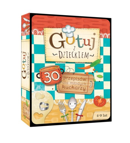 Gotuj z Dzieckiem 30 Kart Przepisów - Joanna Mentel 3+