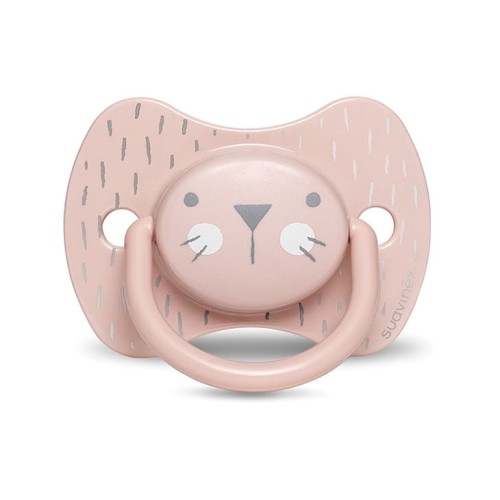 Suavinex Smoczek Fizjologiczny HYGGE 18M+ Kotek Różowy