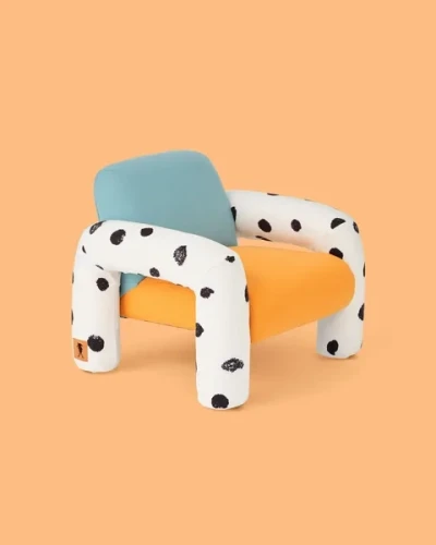 Kid's Concept Fotel Dziecięcy PIPPI Kolorowy 