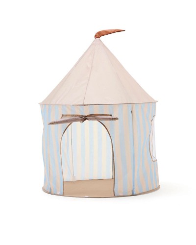 Kid's Concept Namiot do Zabawy w Paski Błękitny Tipi 100x100x130