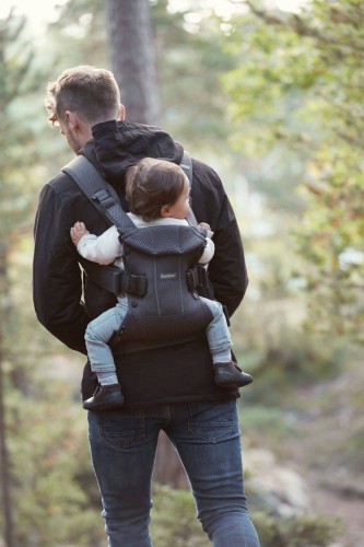 BabyBjorn Nosidełko One Air 3D Mesh Antracyt 0–3
