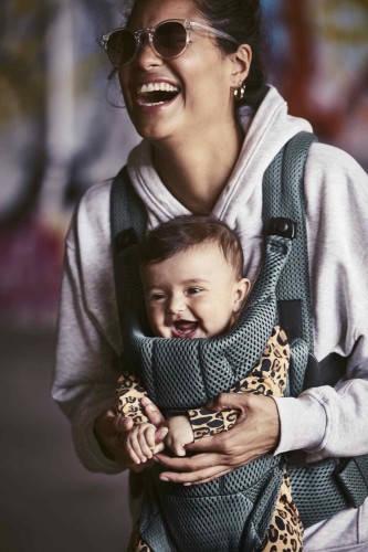 BabyBjorn Nosidełko Move 3D Mesh Zielone 0–3 
