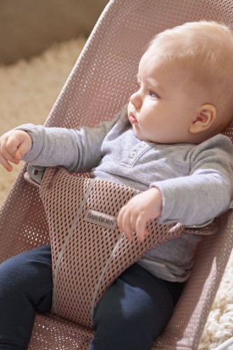 BabyBjorn Leżaczek Bliss Mesh Ciemny Róż