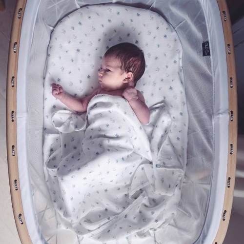 Snap the moment Otulacz Muślinowy Kwiaty 75x75 0+