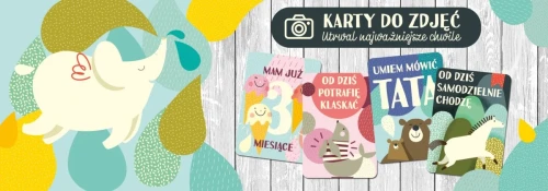 Karty do zdjęć "Momenty Maluszka" 