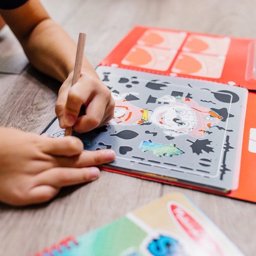 Psi Patrol Scratch Art Pad wydrapywanka Melissa & Doug