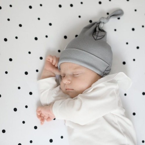 Sleepee Czapeczki Krasnal Bawełna Organic 2–4 m 2 szt.