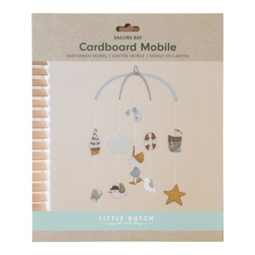Little Dutch Mobil Kartonowy Sailors Bay 0+