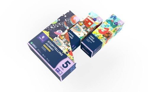 Mieredu Puzzle Progresywne Opowiadaj Historie 4+ 72-96el