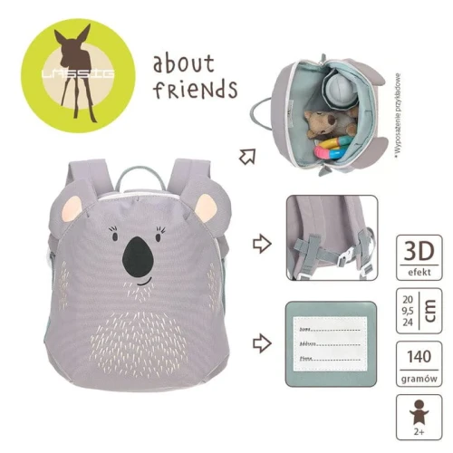 LASSIG Plecak 3D Koala