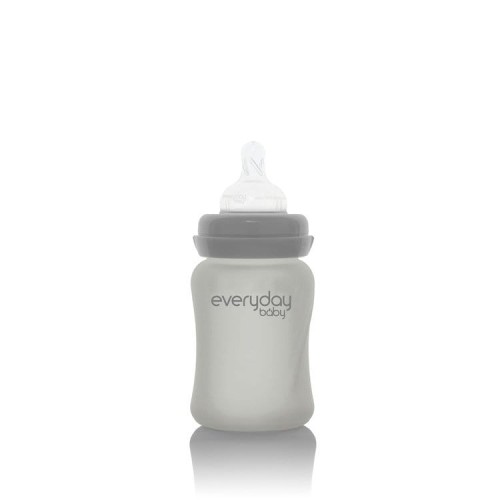 Everyday Baby Szklana butelka z antykolkowym smoczkiem S, 150 ml  