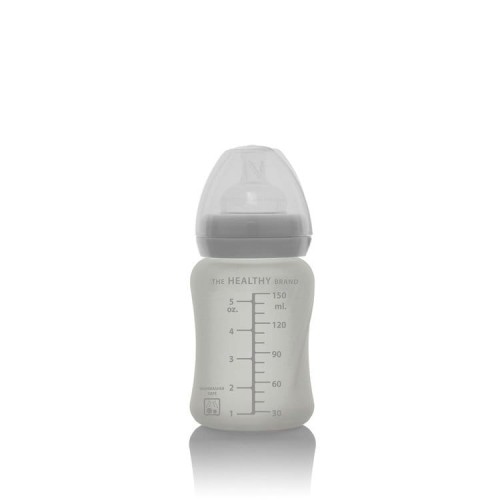 Everyday Baby Szklana butelka z antykolkowym smoczkiem S, 150 ml  