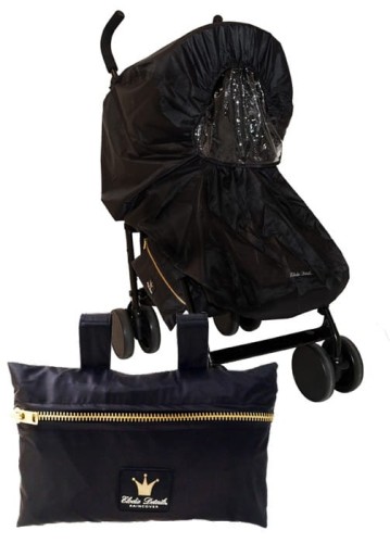 Elodie Details Osłona Przeciwdeszczowa Czarna Rockabilly Dot