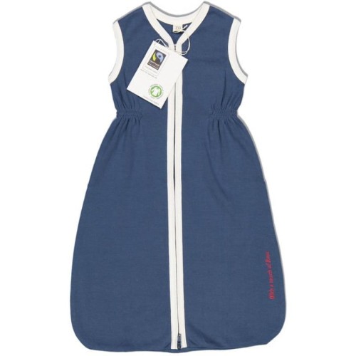 Śpiworek organiczny With a touch of Rose navy 70cm