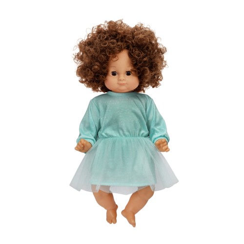 Lalka interaktywna Skrållan Lillan Brunetka 42cm 3+