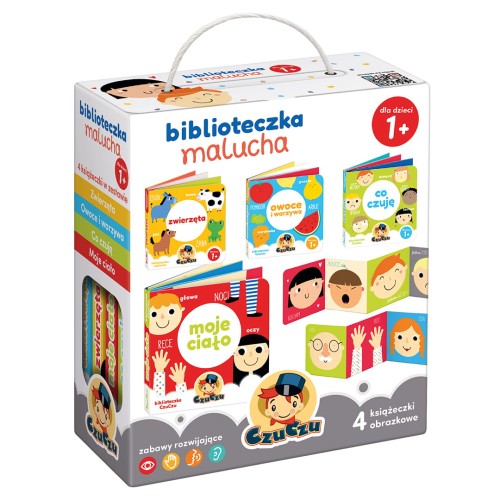 CzuCzu Biblioteczka Malucha 1+ Edukacyjne Karty