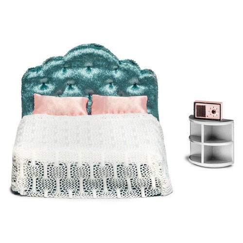 Zestaw mebli do sypialni do domku dla lalek | Lundby