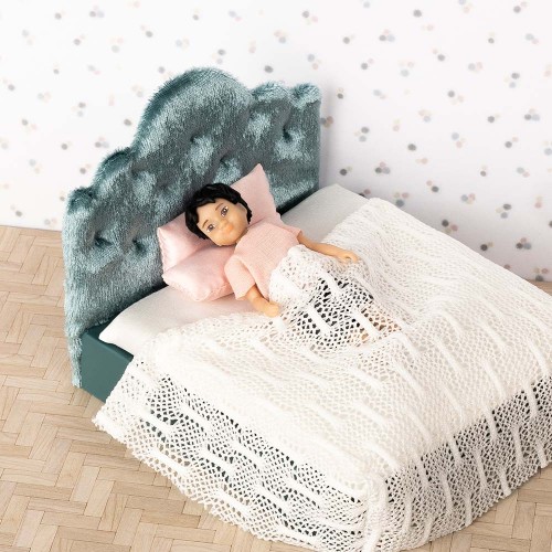 Zestaw mebli do sypialni do domku dla lalek | Lundby
