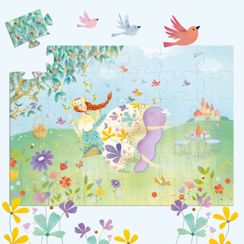Djeco Puzzle Księżniczka Wiosna 36 el. 4+