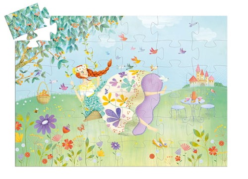 Djeco Puzzle Księżniczka Wiosna 36 el. 4+