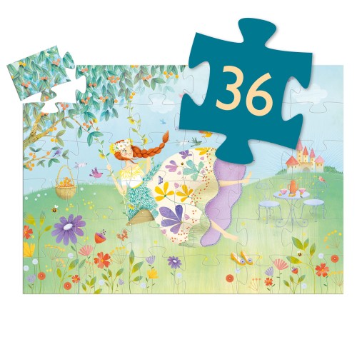 Djeco Puzzle Księżniczka Wiosna 36 el. 4+