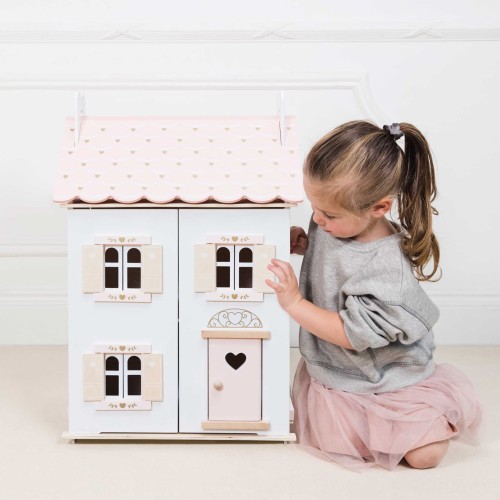 Domek dla lalek Roseheart – umeblowany zestaw z lalkami | Le Toy Van