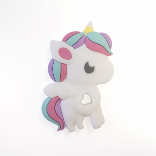 LouLou Lollipop Gryzak Silikonowy Rainbow Unicorn 0+