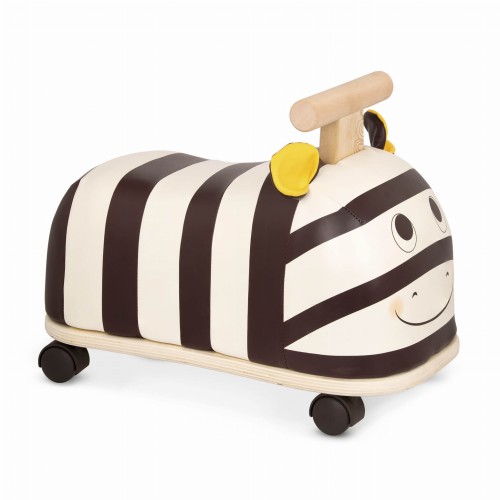 Btoys Jeździk Zebra Zippity - Drewniany Pchacz 18m+