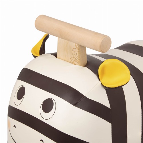 Btoys Jeździk Zebra Zippity - Drewniany Pchacz 18m+