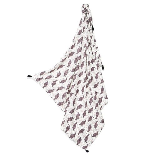 La Millou Otulacz Bambusowy Mgiełka Fringe King Size | 0+