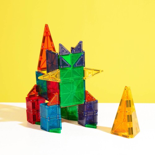 Magna-Tiles Klocki Magnetyczne 62 elementy 3+