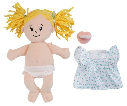 Manhattan Toy Miękka lalka Love Stella Peach z blond kiteczkami