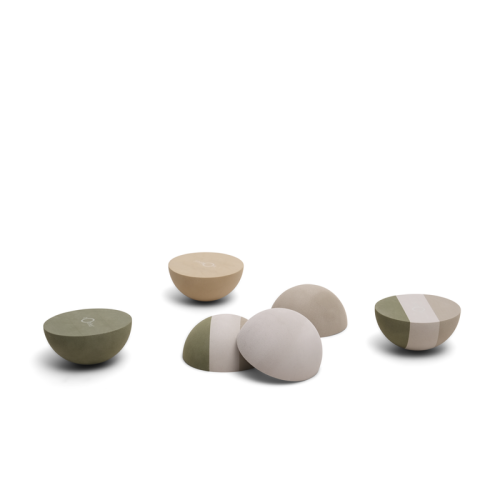 Kamienie piankowe Moss zabawka sensoryczna ruchowa klocki dla dzieci bObles