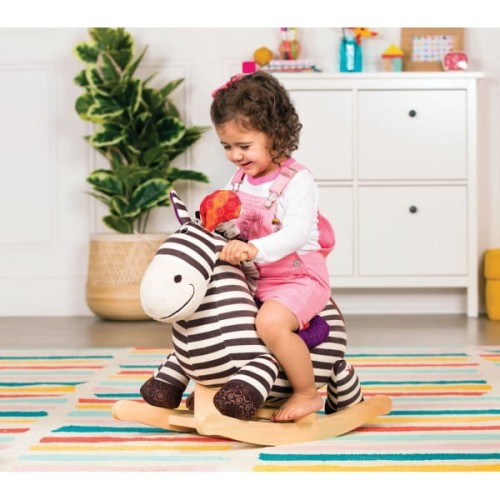 Btoys Zebra na biegunach Rodeo Rocker Kazoo 18m+