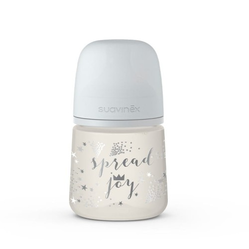 Suavinex Butelka SX PRO Spread Joy 150ML Szara Korona 0+