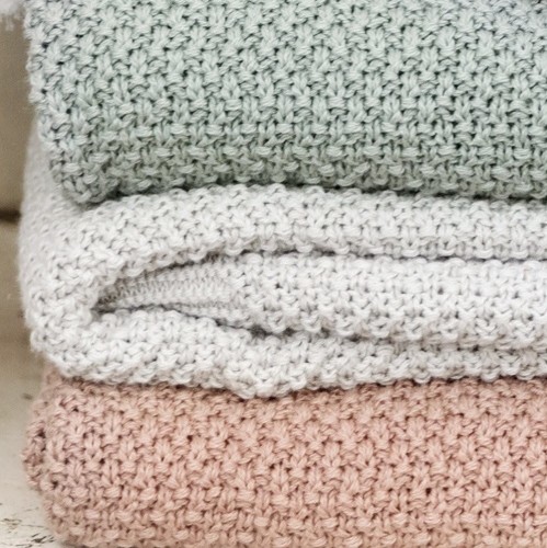 Elodie Details Kocyk dzianinowy Greige 70x100cm