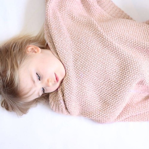 Sleepee Kocyk Bamboo Touch Pink 80x100cm 0+
