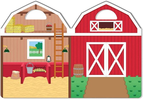 Melissa & Doug Zestaw Naklejek Farma Wielokrotnego Użytku 4+