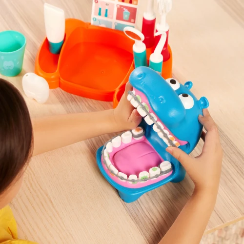 Interaktywny Hipodonta do Nauki Higieny Jamy Ustnej dla Dzieci B.Toys