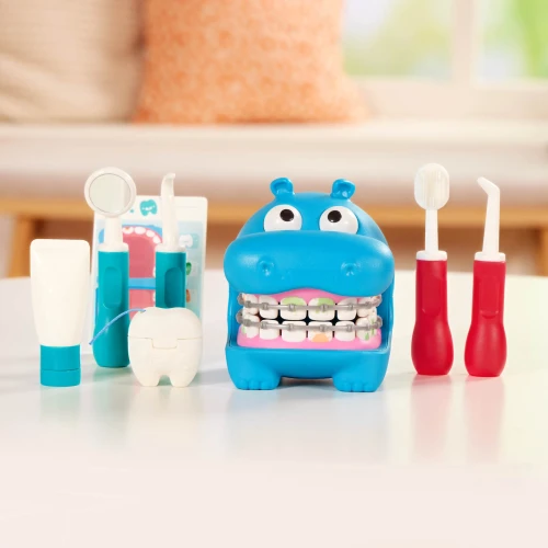Interaktywny Hipodonta do Nauki Higieny Jamy Ustnej dla Dzieci B.Toys