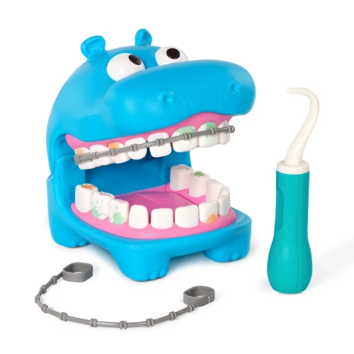 Interaktywny Hipodonta do Nauki Higieny Jamy Ustnej dla Dzieci B.Toys