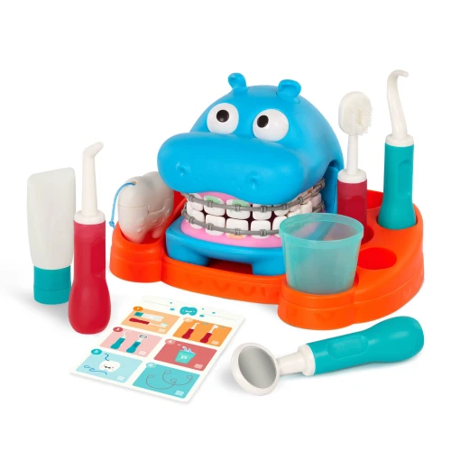 Interaktywny Hipodonta do Nauki Higieny Jamy Ustnej dla Dzieci B.Toys