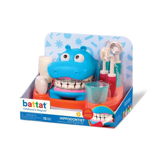 Interaktywny Hipodonta do Nauki Higieny Jamy Ustnej dla Dzieci B.Toys