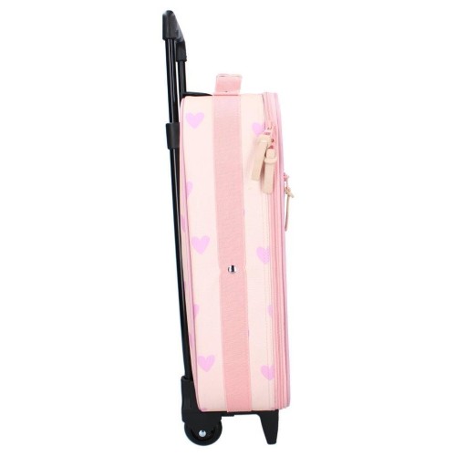 KIDZROOM  Walizka dla dzieci Magical Heart pink