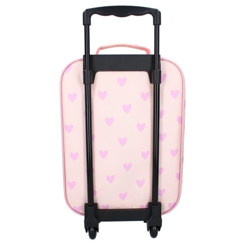 KIDZROOM  Walizka dla dzieci Magical Heart pink