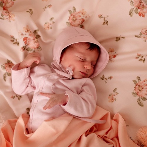 Samiboo Bonetka Bambusowa Brzoskwiniowa 0-3M