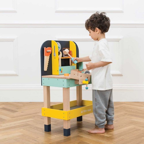 Le Toy Van Drewniany Warsztat Alexa Narzędzia 3+