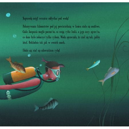 Podwodny świat Opowieść o Jacquesu Cousteau